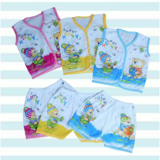 Kutung Setelan Baju Bayi Stelan Pakaian Laki Perempuan Perlengkapan Baru Lahir Baby Newborn Murah