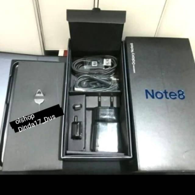 

Dus box samsung Note 8 fullset