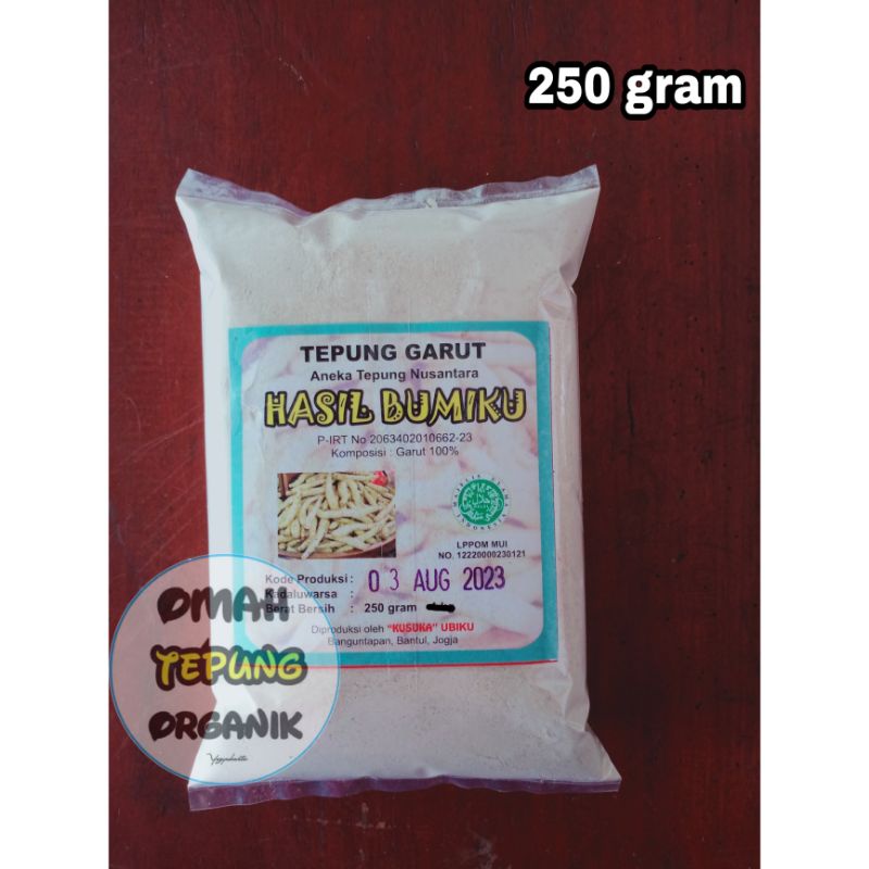 

Tepung GARUT kemasan 250 gram