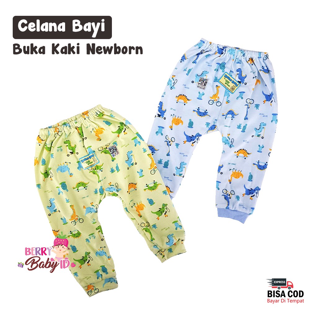 Hello Baby Celana Bayi Newborn Buka Kaki Karakter Berry Mart