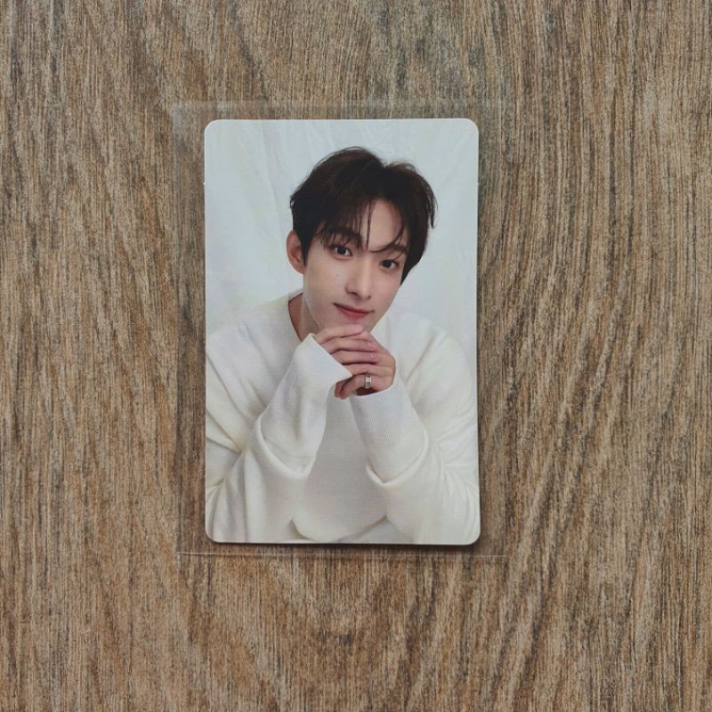 BOOKED PHOTO CARD PC 24H CARAT VERSION CARVER DK SEVENTEEN