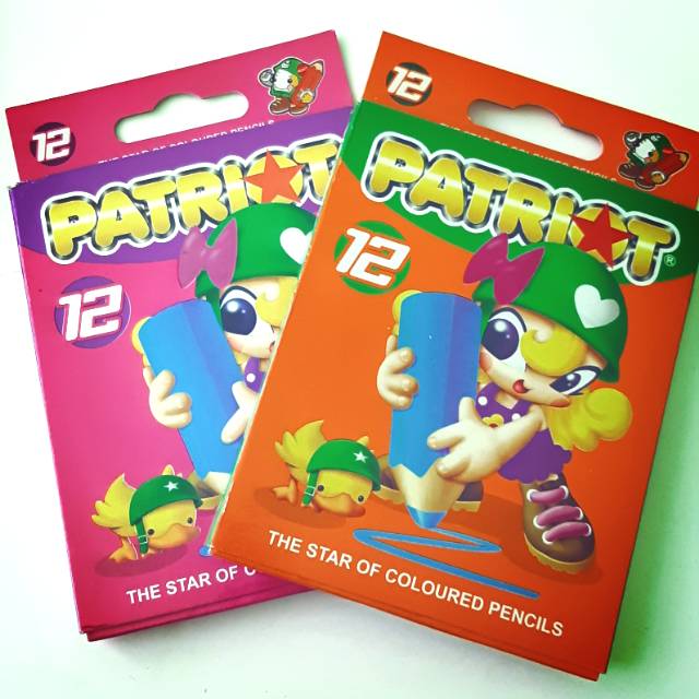 

Pensil warna patriot/ Pulas Patriot