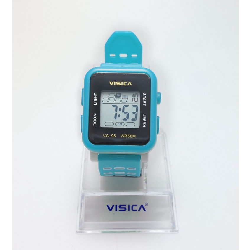 [NEW] JAM TANGAN VISICA DIGITAL RUBBER ANTI AIR PREMIUM QUALITY VG-95