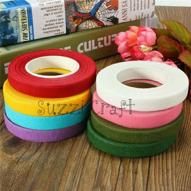 Floral tape ,Floral tape ,selotip daun 30 yard
