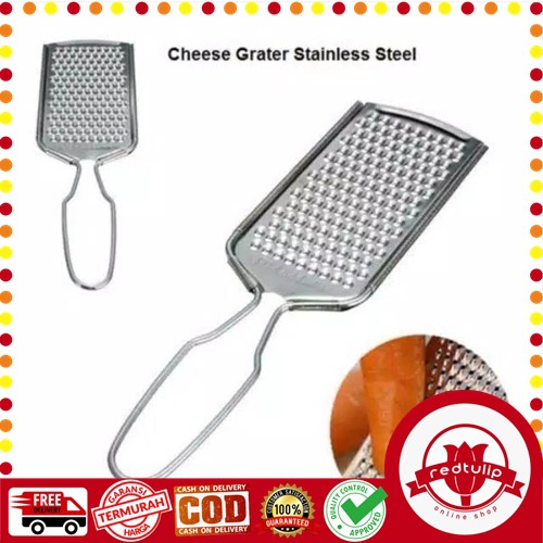 Parutan Keju Kentang Coklat Grater Cheese Alat Dapur Parut Stainless Rumah Tangga