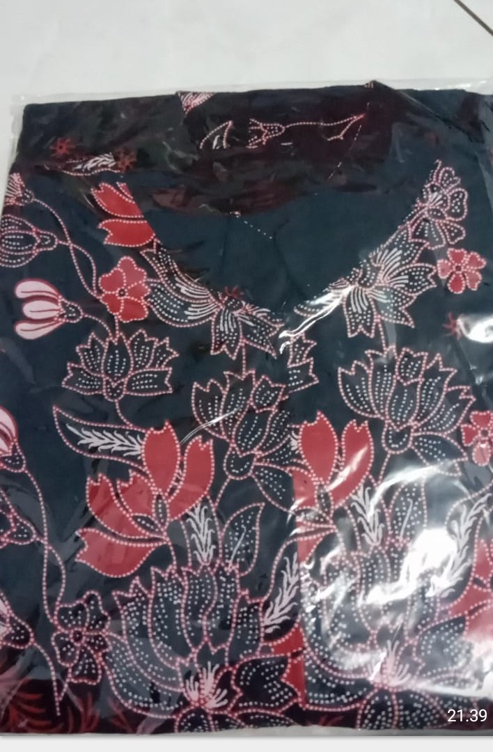 Couple Batik Keluarga Original Seno Biru