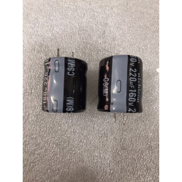 Capacitor Elco 220uf 160v Nichicon Kapasitor Elko 220uf 160v