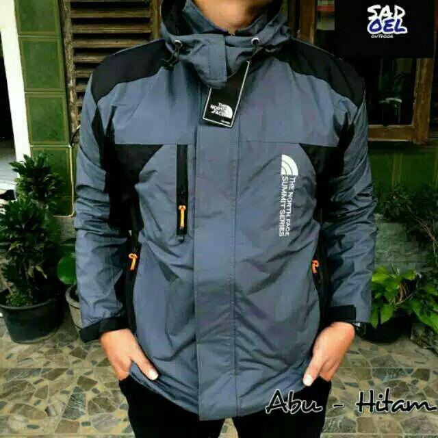 JAKET outdoor  jaket murah TERBARU & TERKECE  JAKET GUNUNG JAKET ABU JAKET NAVY JAKET TNF jaket  SUMMIT SERIEZ jaket pria wanita jaket murah jaket terbaru jaket musim dingin jaket musim hujan jaket waterproof jaket anti air jaket anti angin-Abu htm down