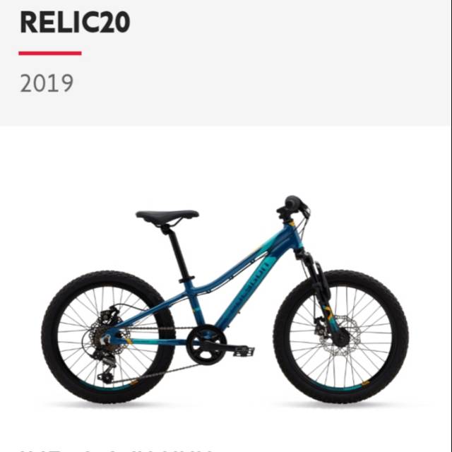  Sepeda  Gunung MTB Anak Polygon Relic20 Ukuran  20  Inci 