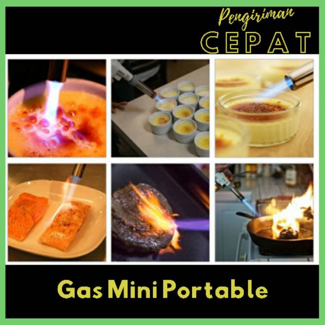 Kepala Gas Mini portable kepala gas las tembak flame gun