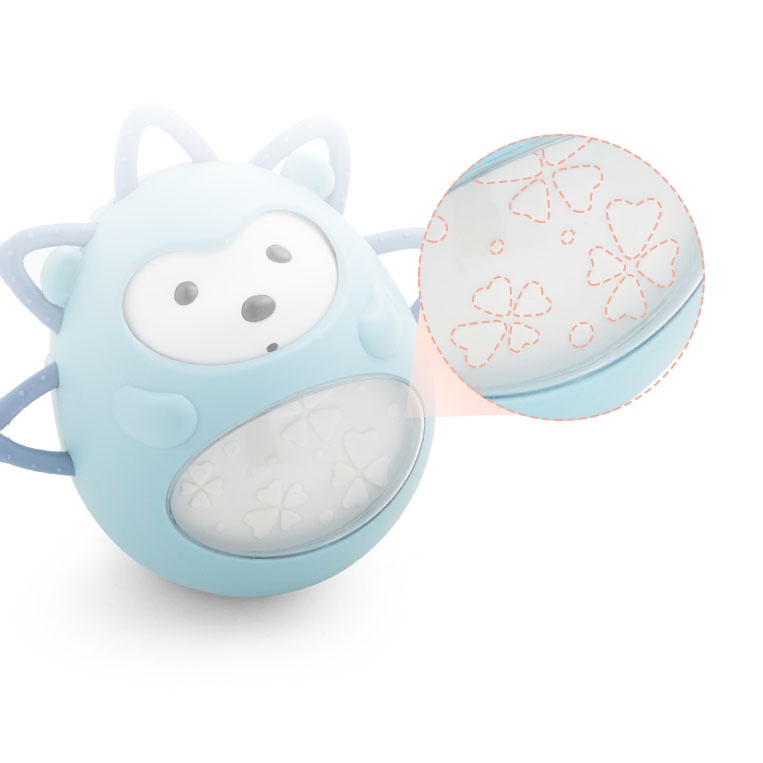 KUB MAINAN EDUKASI BONEKA GOYANG ANAK BAYI TUMBLER HEDGEHOG RATTLE-6