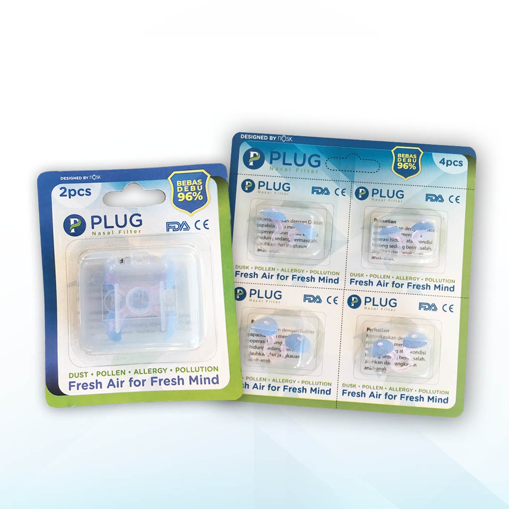 PLUG Nasal Filter & Refill Value Set