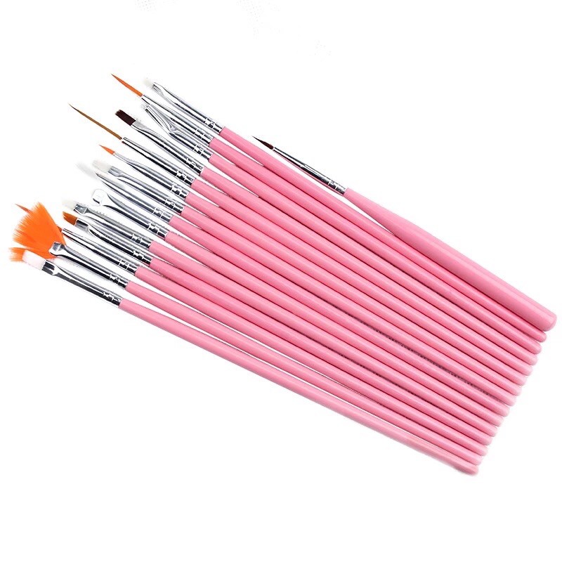 Nail Brush for Manicure Gel Brush Nail Art 15pcs/Set