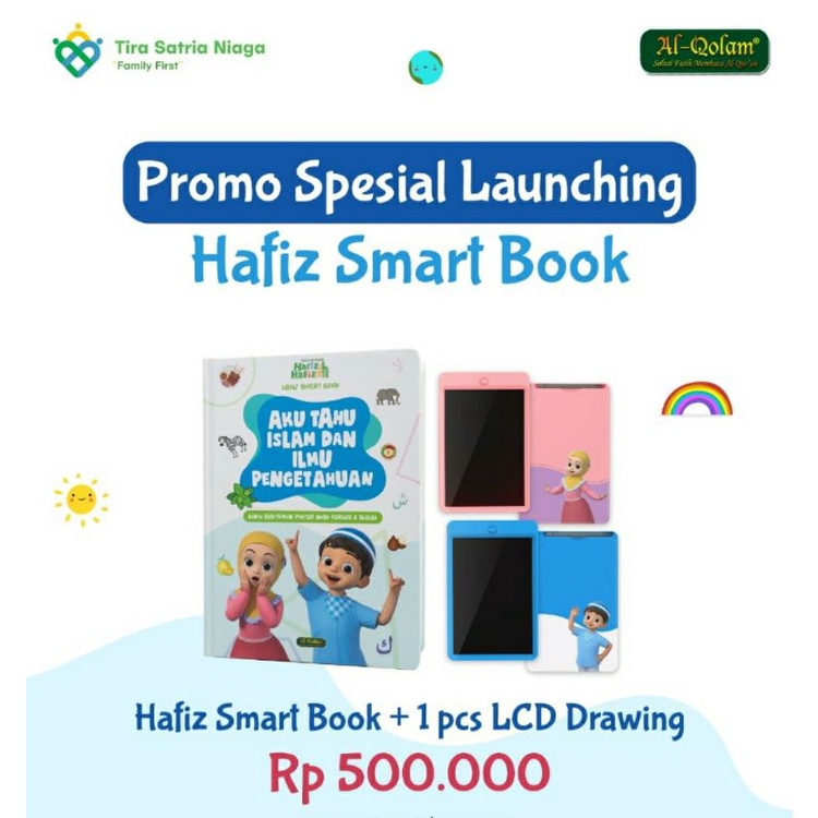 Jual Smartbook 1 Buah Dan LCD Drawing Book Alqolam 1 Buah | Shopee ...