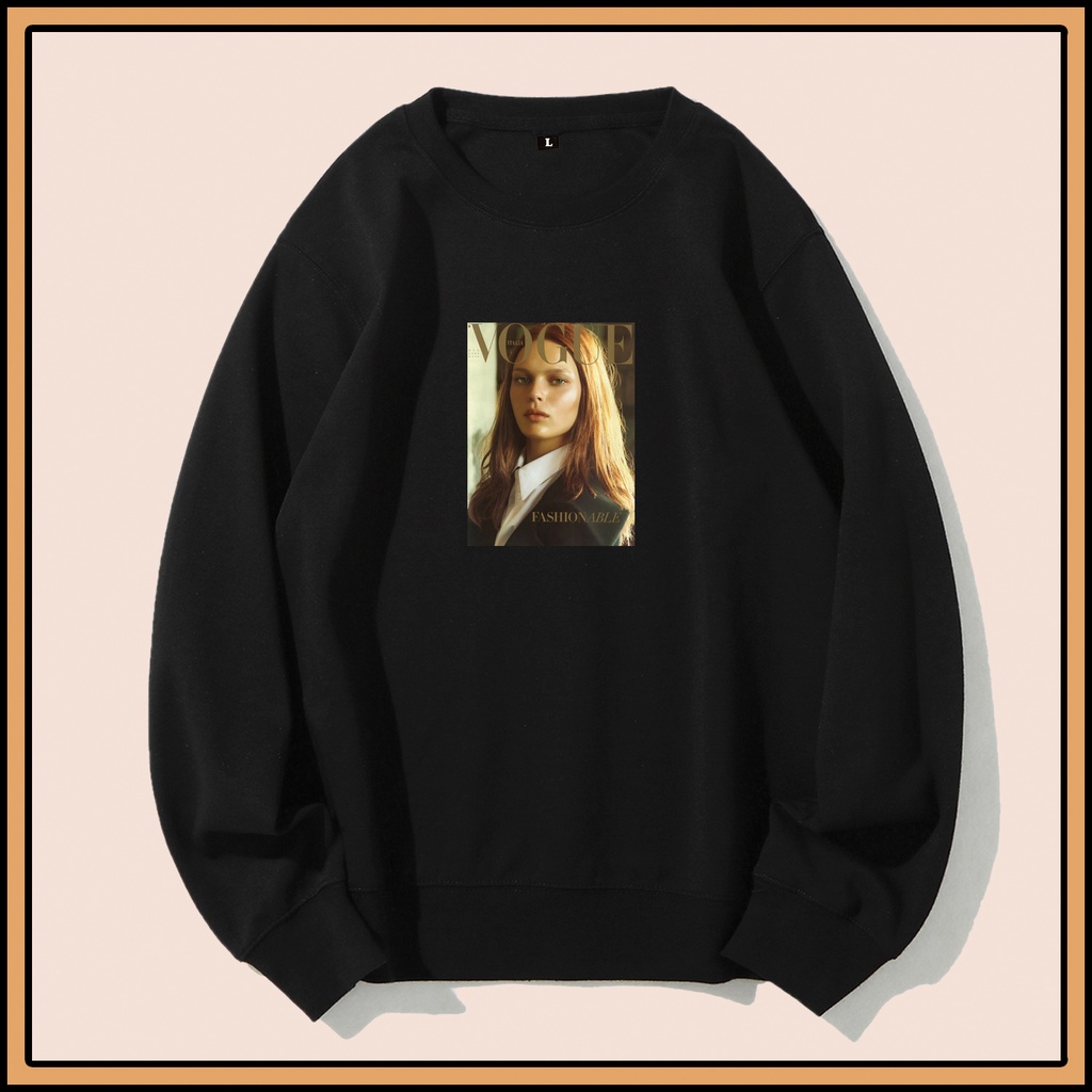 CALVIERO SHOP - BAJU SWEATER WANITA ATASAN VOGUEE GIRL BEAUTIFUL CREAM SWEATER DEWASA BRAND ANIME SWEATER HODDIE FASHION CITAYEM SCBD FASHION WEEK FASHION VIRAL TIKTOK