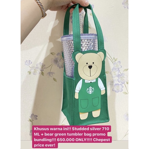 studded silver set bling cup starbucks