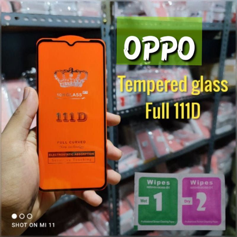 TG Full/Tempered Glass Full OPPO Layar Non Packing