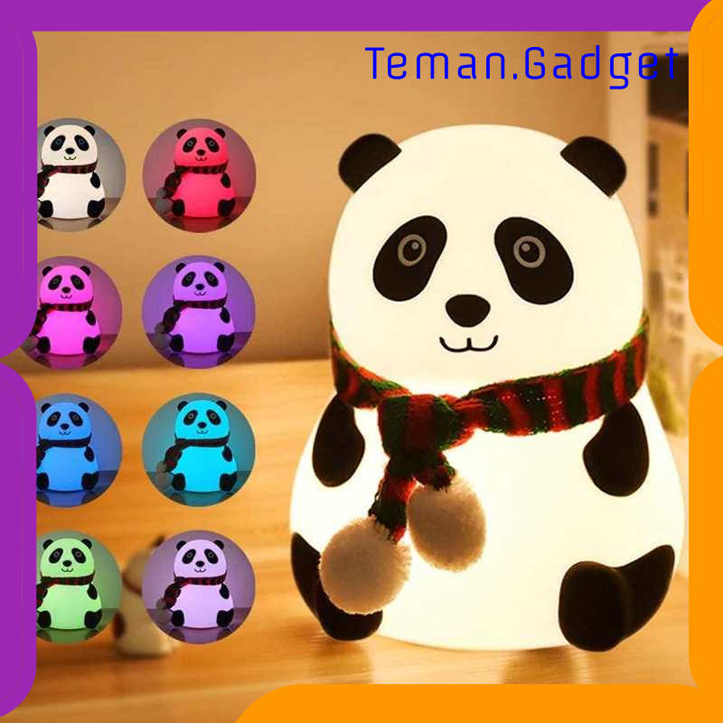 TG-DG257 FREE ON LAMPU TIDUR LED SILICONE LAMP DECORATION MODEL PANDA - LJC-142