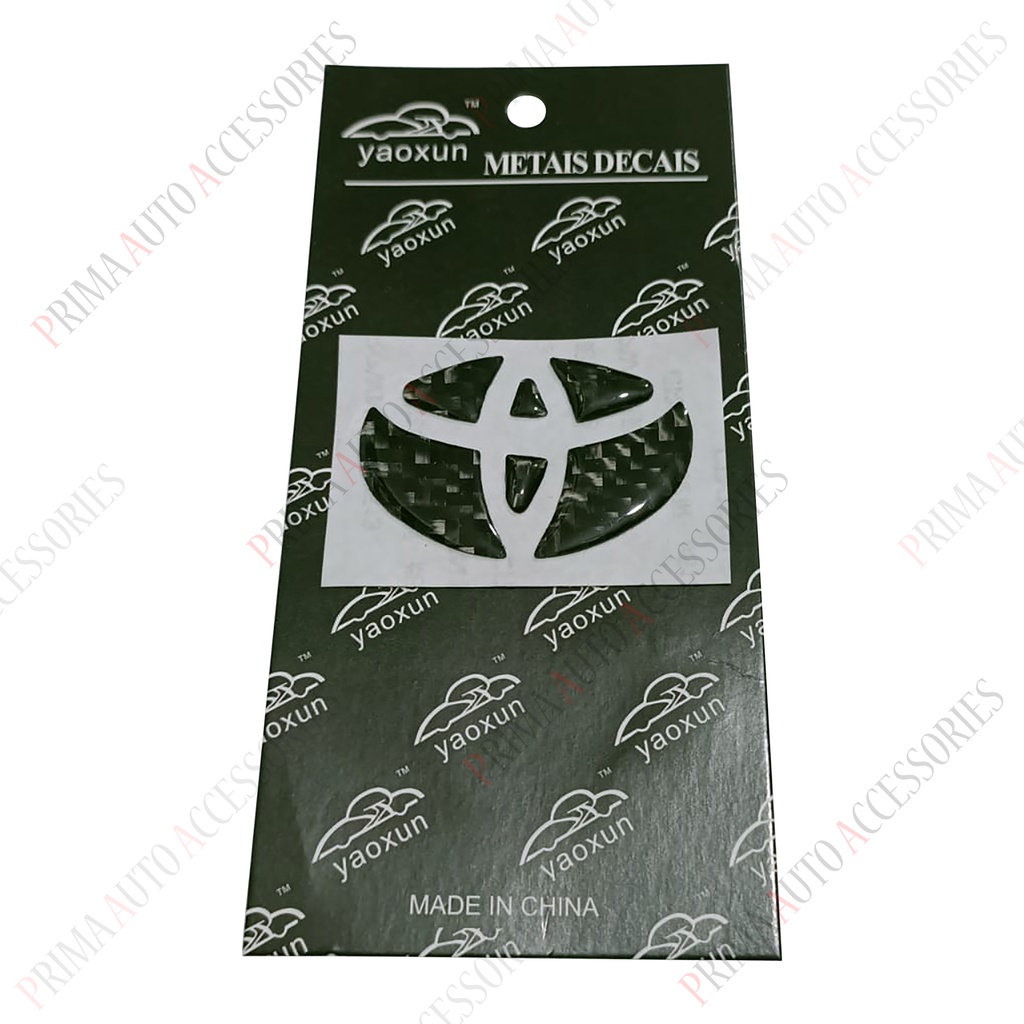 Stiker Stir Mobil TOYOTA 6,5 cm / Steer Car Sticker