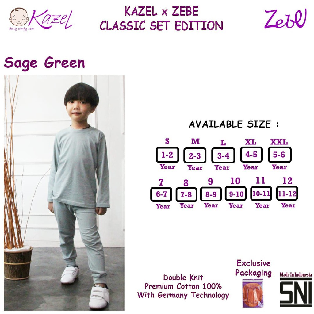 Kazel x Zebe Classic Set 1-12 Tahun Part 1 CBKS SO