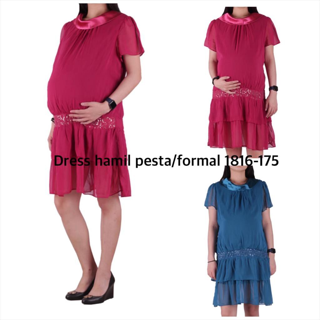 Dress hamil pesta/formal 1816 baju hamil