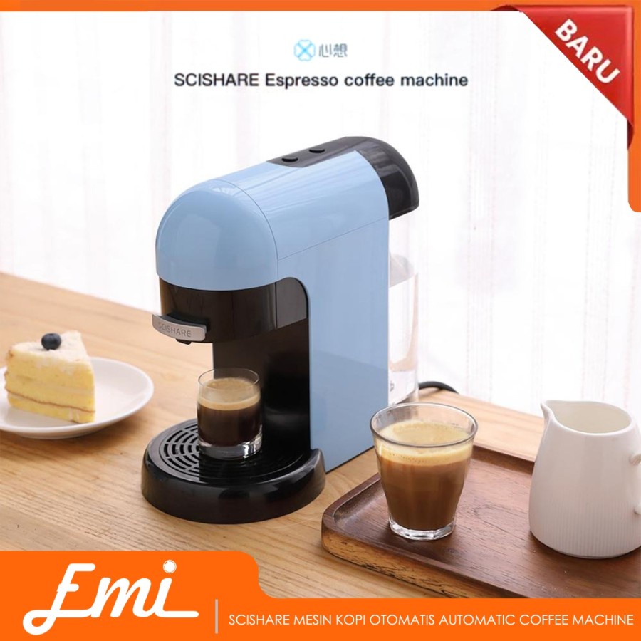Scishare Mesin Kopi Otomatis Automatic Coffee Machine - S1801