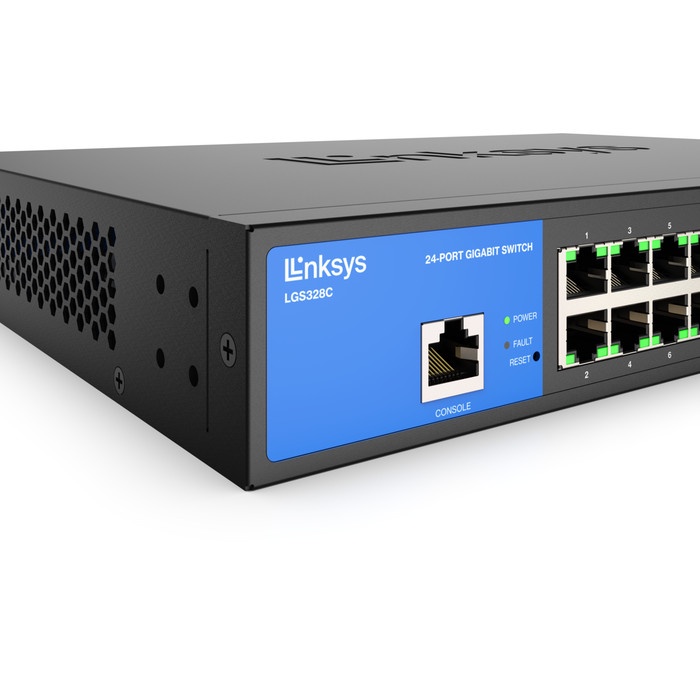 Linksys 24-Port Managed Gigabit Ethernet Switch - LGS328C