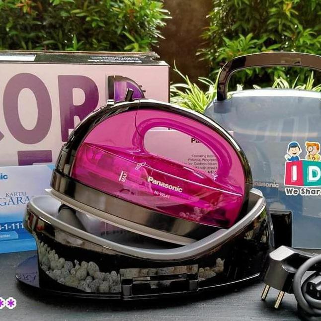 Setrika Uap Panasonic NI-WL41VSR Cordless Iron Garansi Resmi