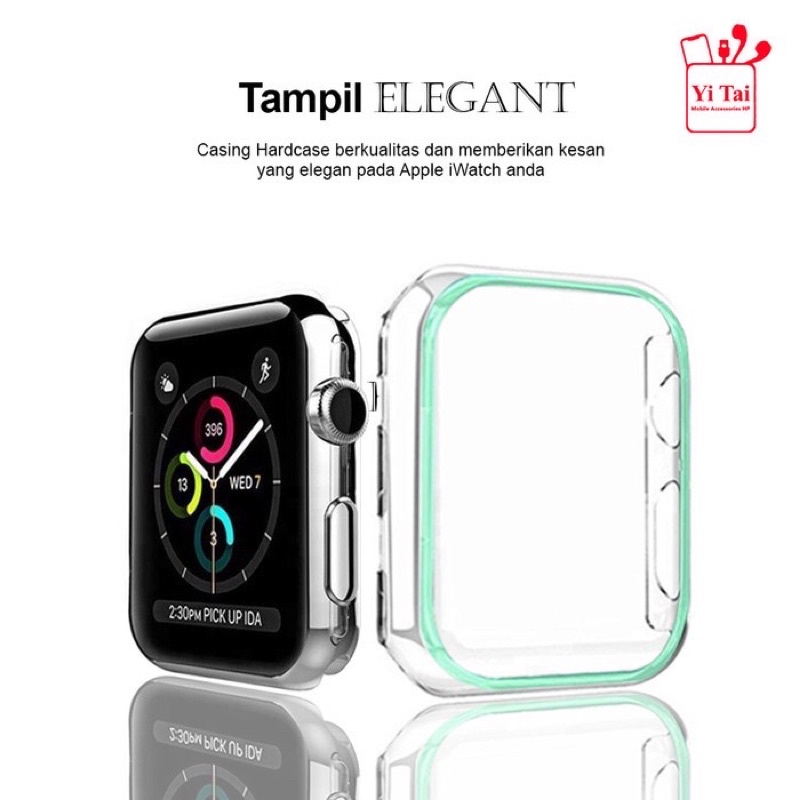 Hard Case For Apple Watch Glow In The Dark 38MM 40MM 41MM 42MM 44MM 45MM Promo Sen