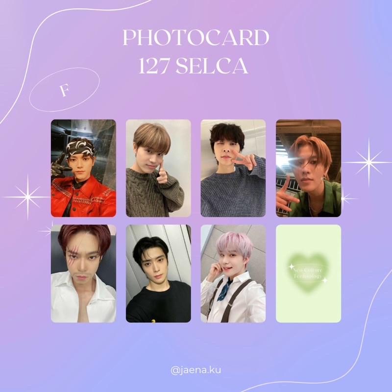 [NCT 127] PHOTOCARD NCT 127 RANDOM SELCA #1 ‼️ BACA DESKRIPSI ‼️