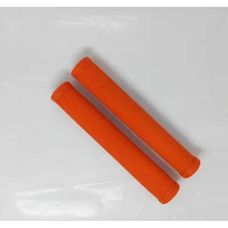 hand grip sepeda fixie orange - hand grip sepeda panjang - hand grip sepeda