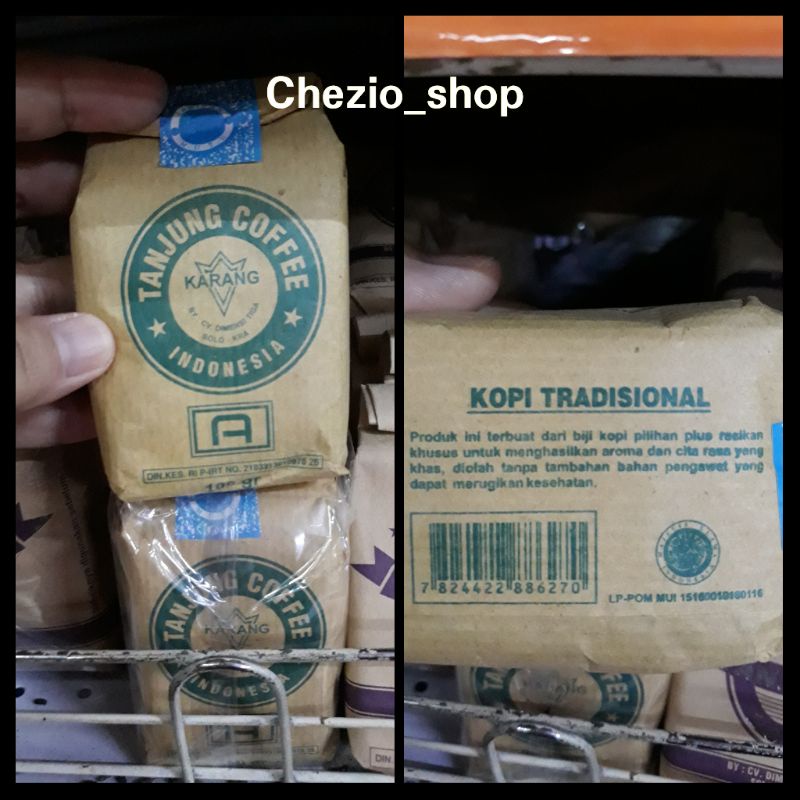 

Kopi Bubuk Cap Tanjung Karang Arabika Coffee Arabica 100gram