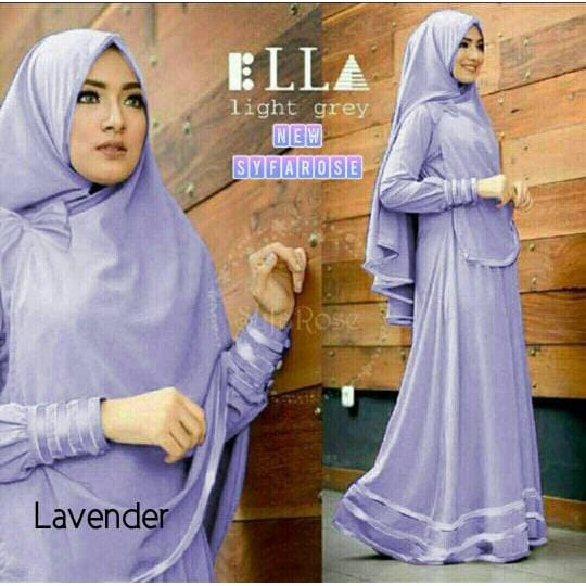 NISSA SABYAN  Gamis / Baju Wanita Muslim New Syfarose Syari