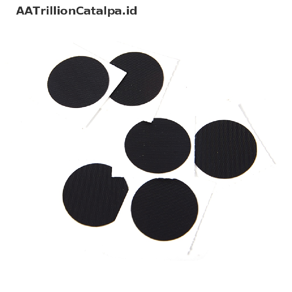 Aatrillioncatalpa 6Pcs Patch Tambal Ban Sepeda Ultra Tipis Untuk Reparasi