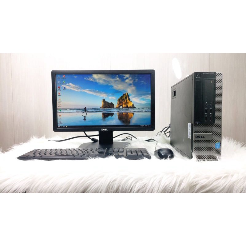 Paketan Pc Dell Optiplex 9020 Sff Core i7-4790@3.60GHz Ram 8gb Ddr 3L Hdd 500gb