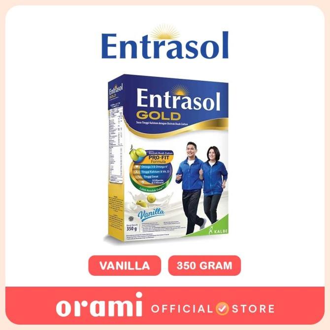 

[COD] ENTRASOL GOLD VANILLA 350 G [COD]