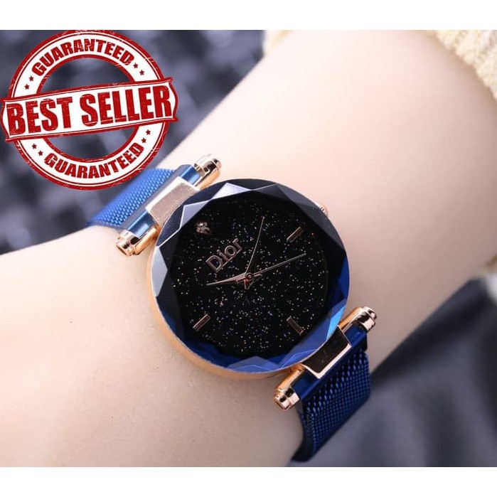 nyaman di tangan/ Jam Tangan Wanita Dior Magnet full color