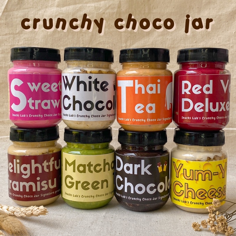 

CRUNCHY CHOCO JAR CRUST | HAMPERS ULANG TAHUN & LEBARAN