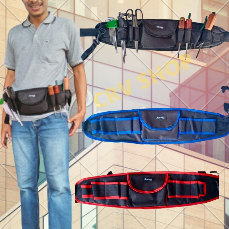 Tas Pinggang Perkakas  Tas Tukang Listrik  Tas Teknisi  Tas Tukang Bangunan Serbaguna