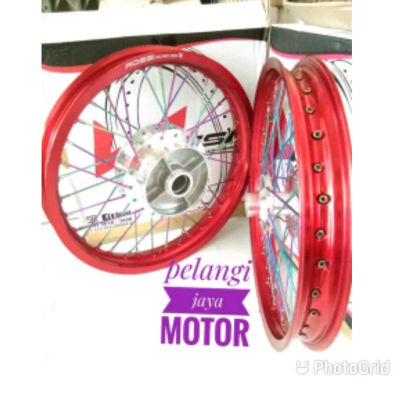 Velg Rossi Motor Cb100 - Velg Rossi Tromol Jari Plus Stell Jari Buat Honda Cb100