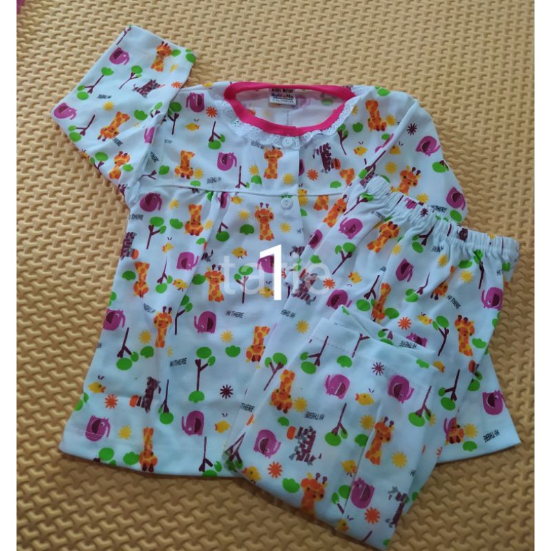 Piyama Panjang 6-12 bulan