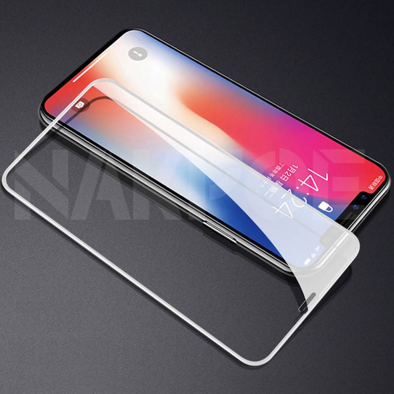 Pelindung Layar Tempered Glass 9d Untuk Iphone X Xs Max Xr 11 12 Pro Max