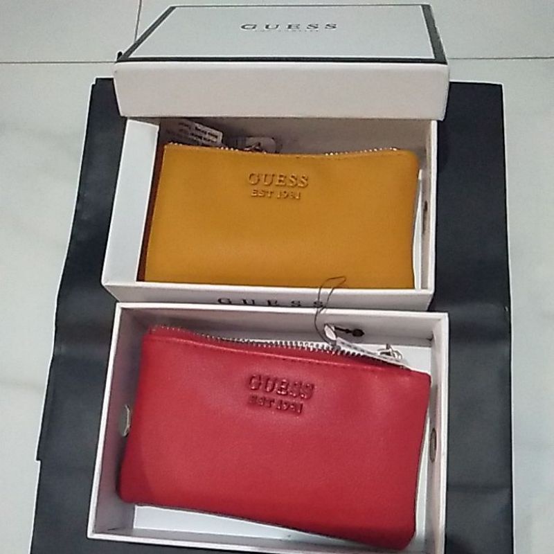 DOMPET KARTU GUESS DOMPET COIN GUESS ORI GUESS ORIGINAL NOELLE SLG