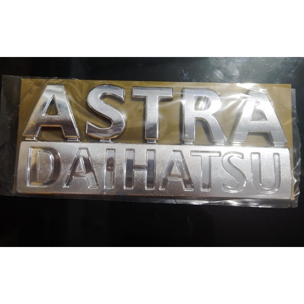 Emblem Logo Tulisan Astra Daihatsu Ori