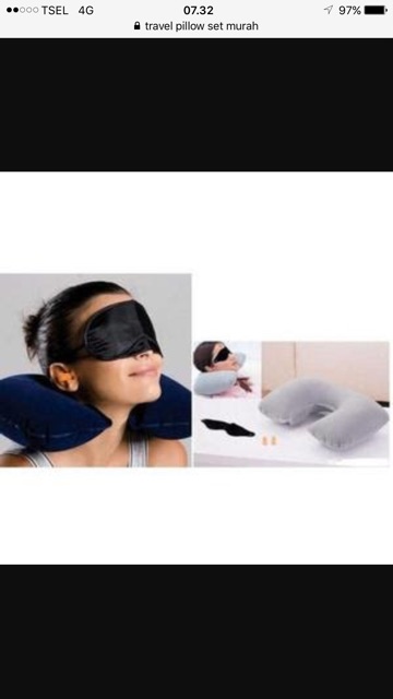 Travel pillow 3in 1