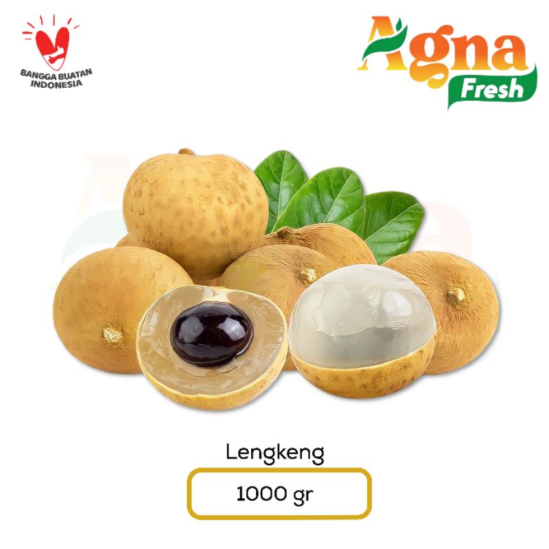 BUAH LENGKENG 1 Kg 1000 gr