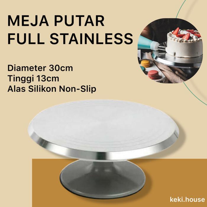 

Meja Putar Kue Full Stainless 008