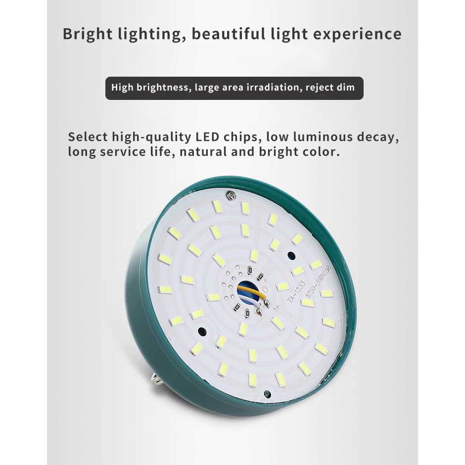 TG-DHA Clapsell Lampu Bohlam Gantung LED Night Light Rechargeable 50W - V51