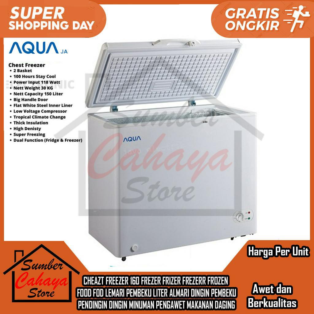 [Kargo] CHEAZT FREEZER 160 FREZER FRIZER FREZERR FROZEN  FOOD FOD LEMARI PEMBEKU LITER ALMARI PEMBEK