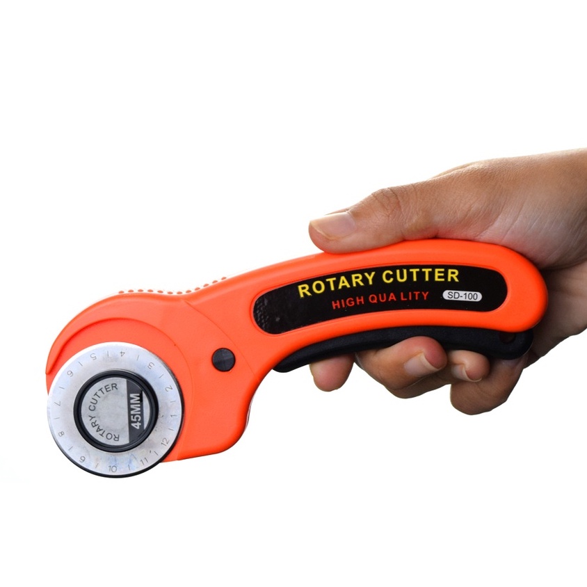 Alat Potong Bahan Kain Rotary Cutter 450mm ZRM